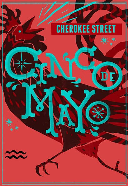 Cherokee Street Cinco de Mayo Poster – 2015
