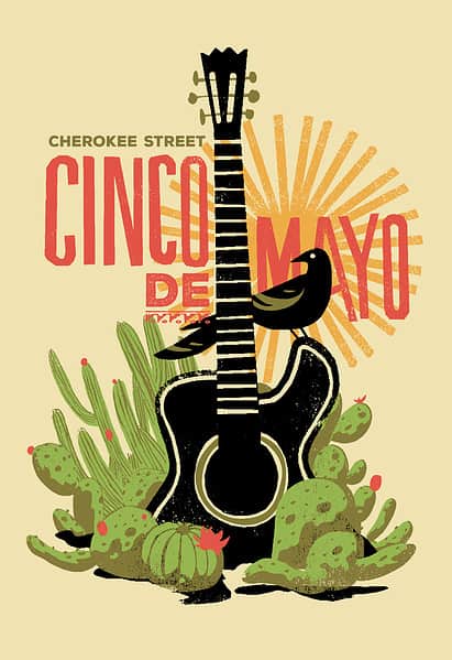 Cherokee Street Cinco de Mayo Poster – 2016