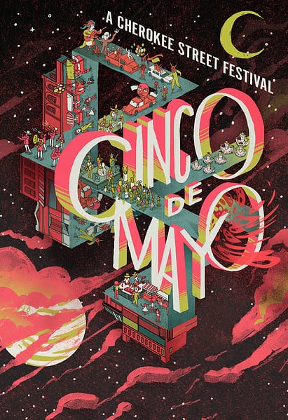 Cherokee Street Cinco de Mayo Poster – 2017